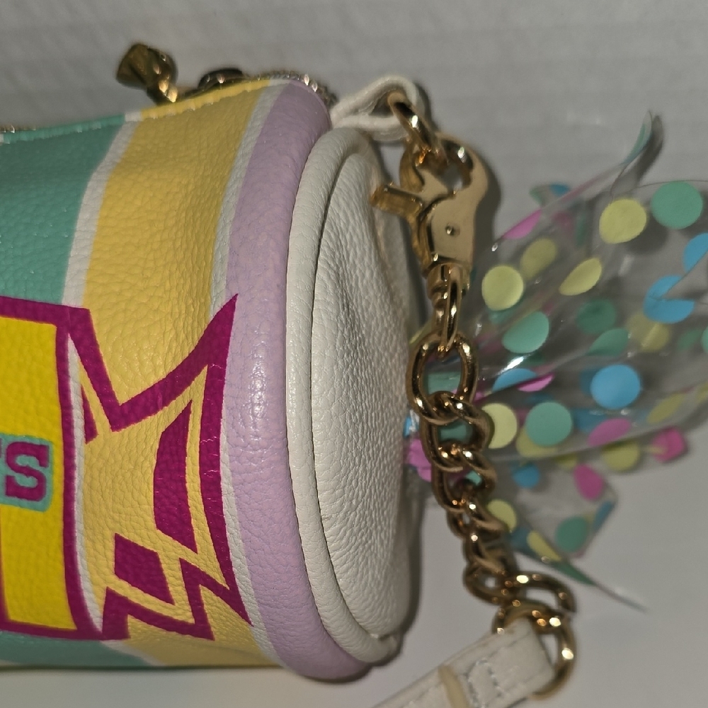 Betsey Johnson Smartie Pants Candy Roll Crossbody Bag - Picture 8 of 11